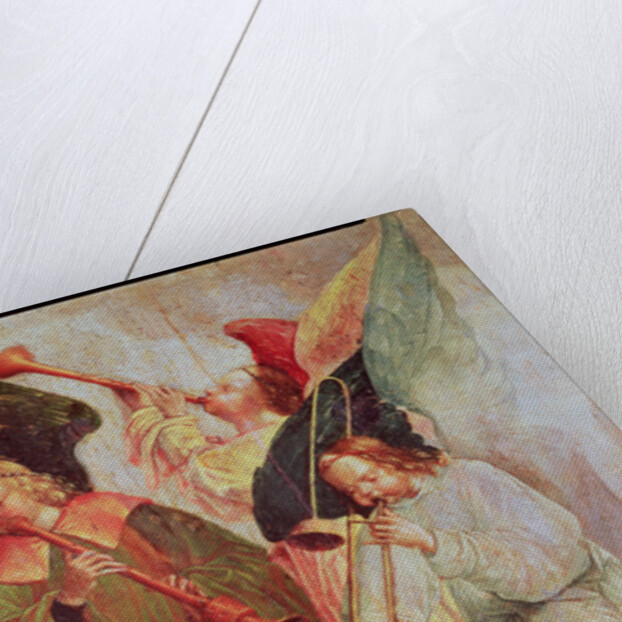 Four angels playing instruments by Taborda Vlame Frey Carlos