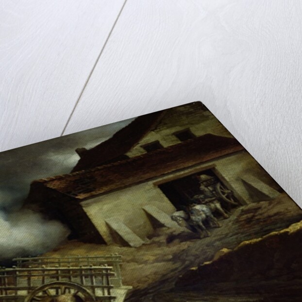 The Kiln at the Plaster Works by Theodore Gericault