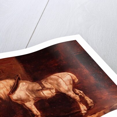 A Cart-Horse by Theodore Gericault