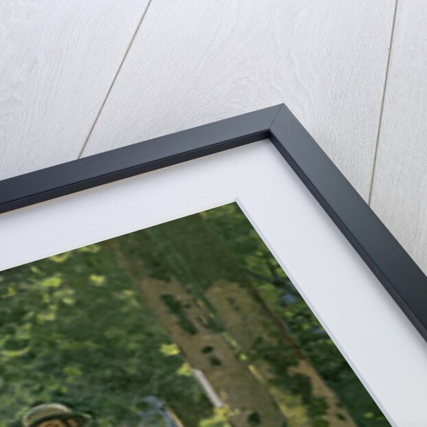 Lunch on the grass, in Chailly, 1865 by Claude Monet