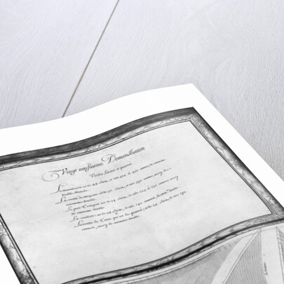 ails of a galley, twenty-ninth demonstratio by French School