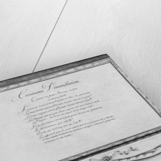 annons and anchors of a galley, thirtieth demonstratio by French School