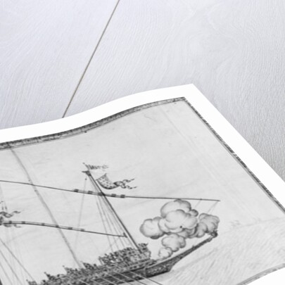 A galley, flat 35 by French School