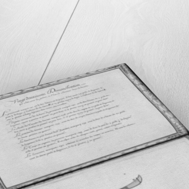 A galley getting ready to launch, twenty-second demonstration by French School