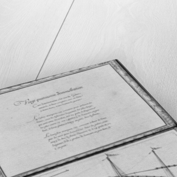 A galley being moored, twenty-fourth demonstration by French School