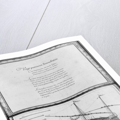 A galley being moored, twenty-fourth demonstration by French School