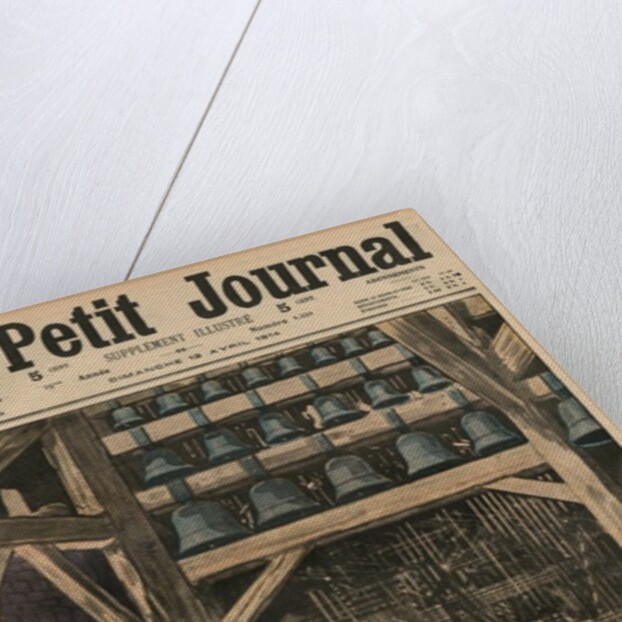 Easter, the bell ringer by French School