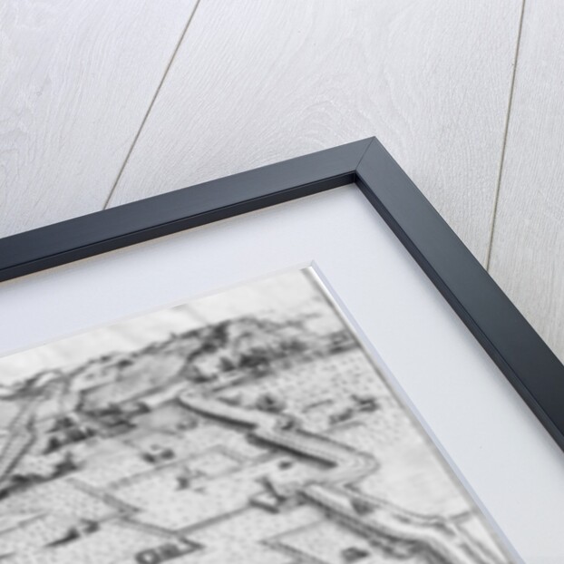 Siege of Ile de Re with the representation of the Royal army, 1622 by French School