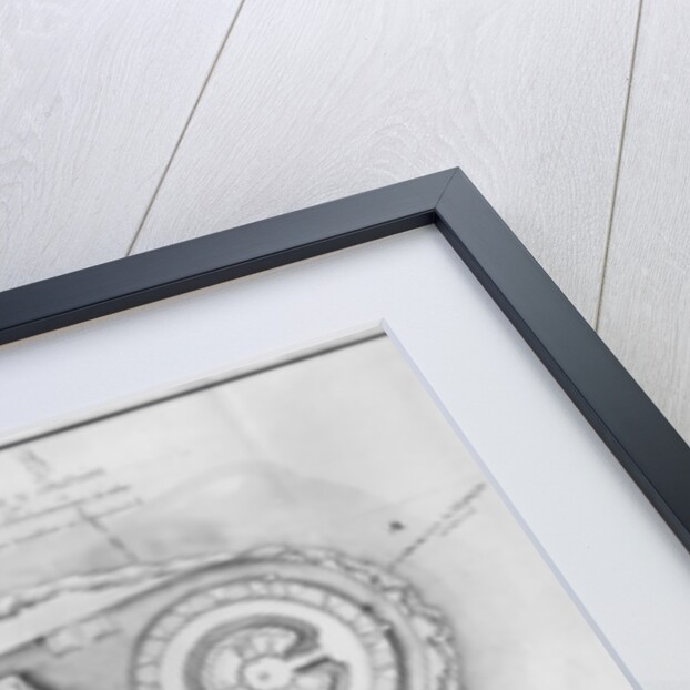 Plan of the Ile Cigogne and the project of a fort, Archipel des Glenan, 1745 by French School