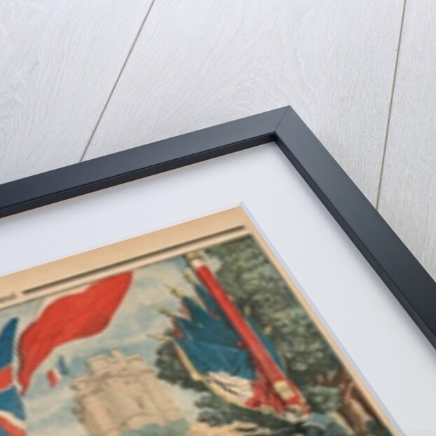 Saluting the colours by French School