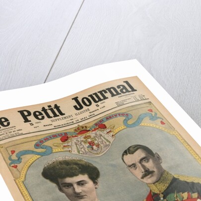 Hosts of France, King Christian X and Queen Alexandrine of Denmark by French School