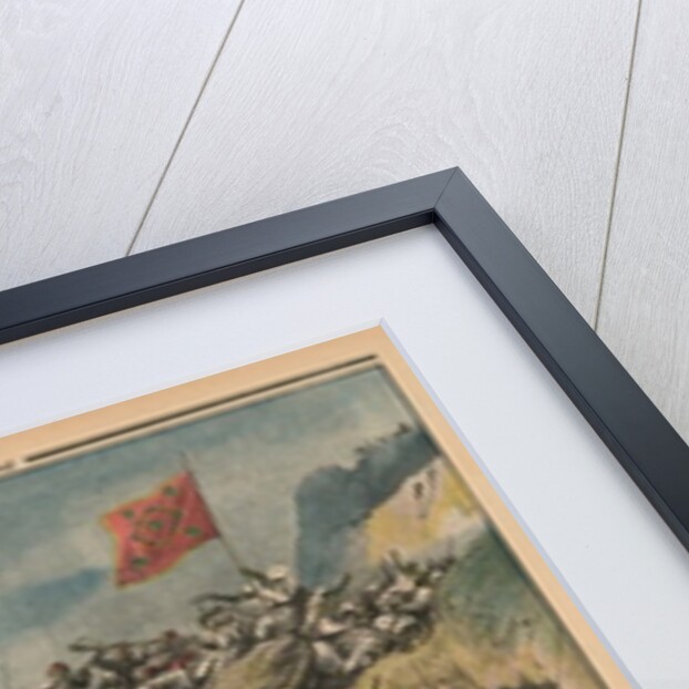 A fine feat of arms in Morocco, General Gouraud capturing the camp of Roghi by French School