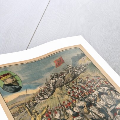 A fine feat of arms in Morocco, General Gouraud capturing the camp of Roghi by French School