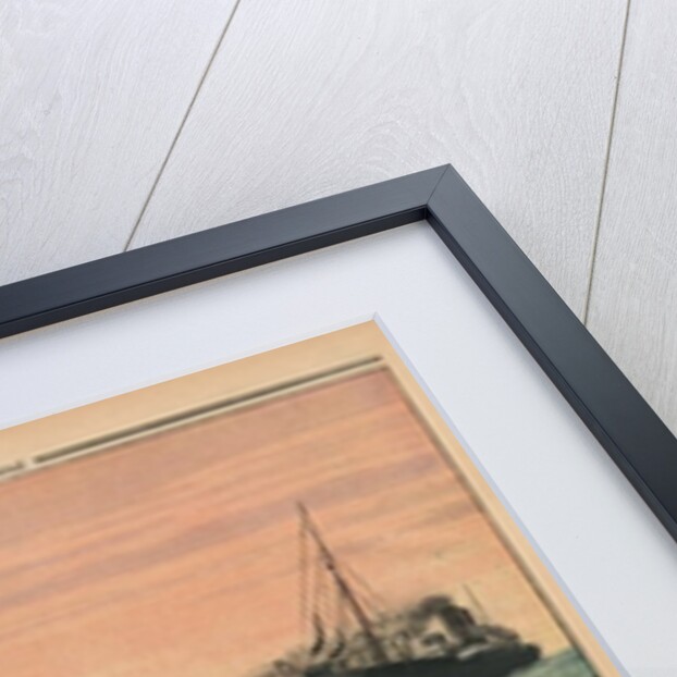 After the fire of the Columbian, four shipwrecked persons are found alive by French School