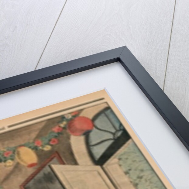 A Bear in a ballroom by French School