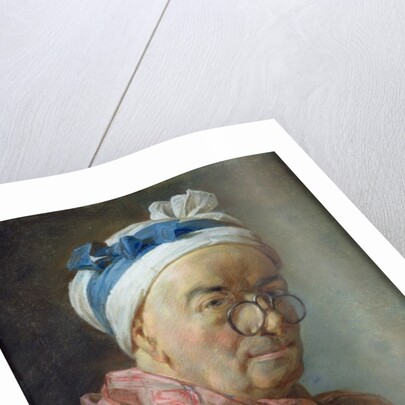 Self Portrait with Spectacles, 1771 by Jean-Baptiste Simeon Chardin