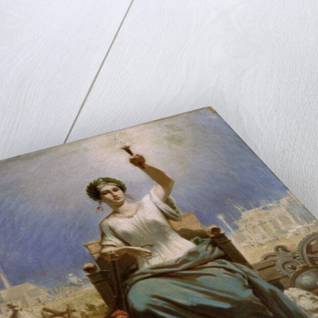 France Illuminating the World by Ange-Louis Janet