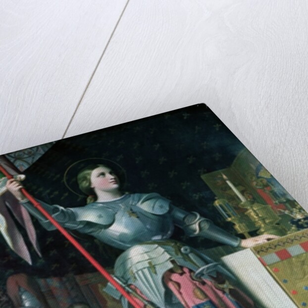 Joan of Arc at the Coronation of King Charles VII, 1854 by Jean Auguste Dominique Ingres
