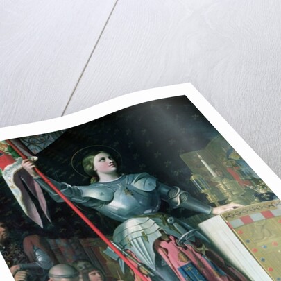 Joan of Arc at the Coronation of King Charles VII, 1854 by Jean Auguste Dominique Ingres
