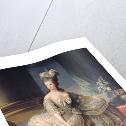 Marie Antoinette Queen of France, 1779 by Elisabeth Louise Vigee-Lebrun