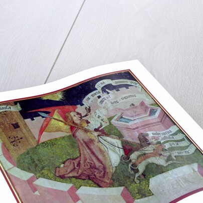 Altarpiece of the Dominicans: The Mystical Hunt, c.1470-80 by Martin Schongauer