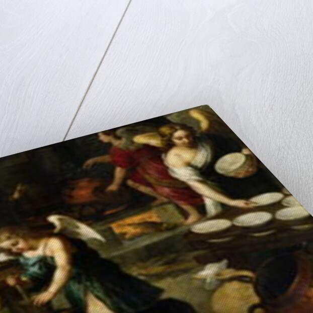 The Angels' Kitchen, 1646 by Bartolome Esteban Murillo