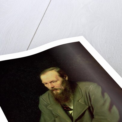 Fyodor Dostoyevsky, 1872 by Vasili Grigorevich Perov