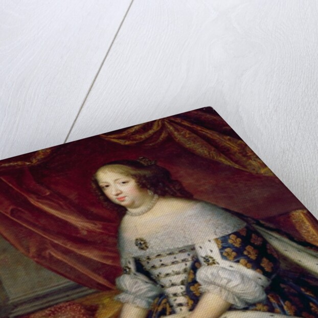 Portrait of Anne of Austria Queen of France by Charles Beaubrun