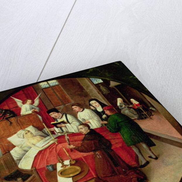 Death, detail from The Table of the Seven Deadly Sins and the Four Last Things by Hieronymus Bosch