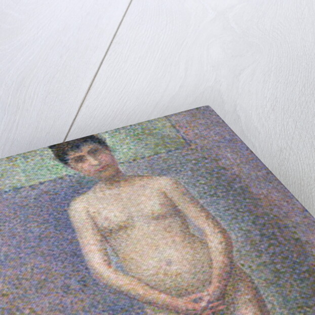 Model from the Front, 1886-7 by Georges Pierre Seurat