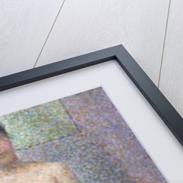 Model from the Front, 1886-7 by Georges Pierre Seurat