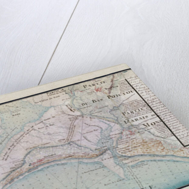 Atlas 131 H.fol 71 Map of part of Bas-Poitou and the Ile de Noirmoutier, 1703 by Claude Masse