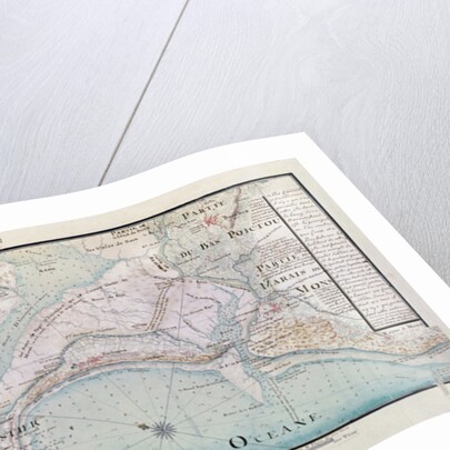Atlas 131 H.fol 71 Map of part of Bas-Poitou and the Ile de Noirmoutier, 1703 by Claude Masse
