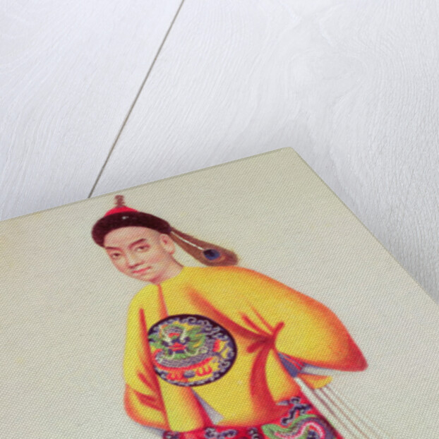 Costume of an emperor, late 18th century by Japanese School