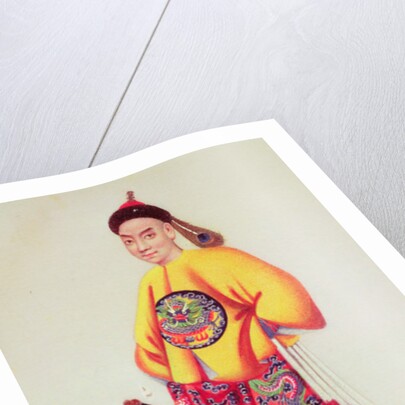 Costume of an emperor, late 18th century by Japanese School