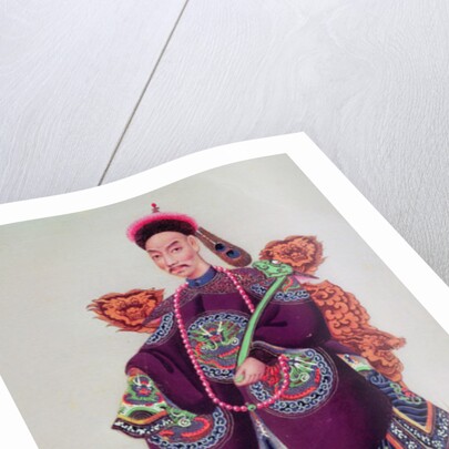 Costume of an emperor, late 18th century by Japanese School