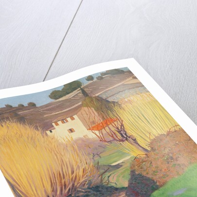 Landscape at Lagnes, 1921 by Felix Edouard Vallotton