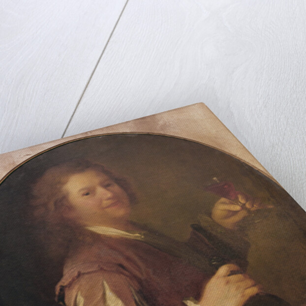 Self portrait of the artist drinking, 1724 by Jean-Alexis Grimou