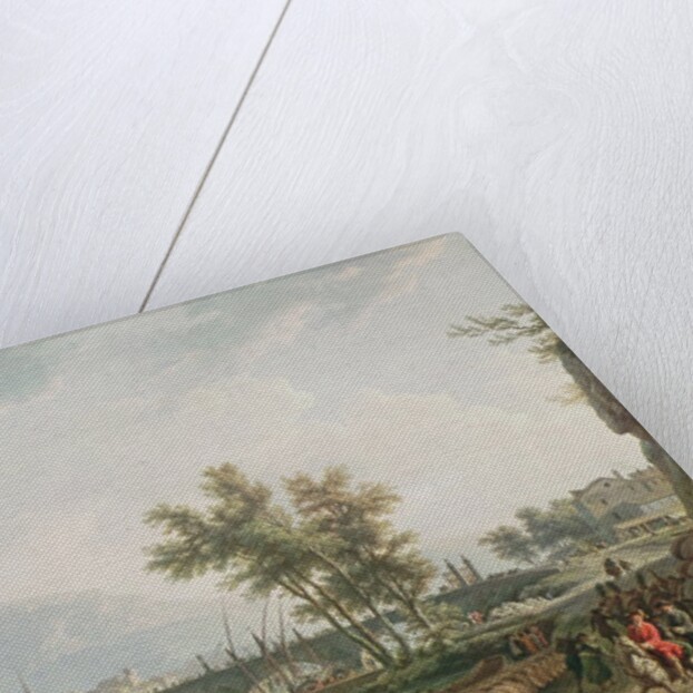 The edge of a fair, 1774 by Claude Joseph Vernet