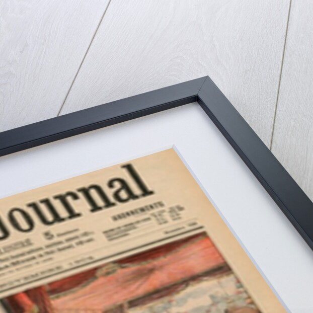 The Portuguese sovereigns in Cherbourg, Admiral Touchard offering French roses to Her Majesty Queen Amelie of portugal, by French School