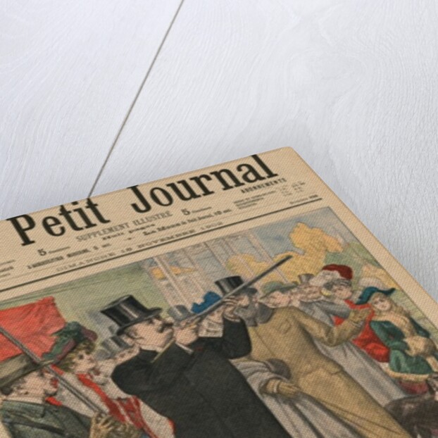 Carlos I, King of Portugal and the Algarves, aiming a rifle at pigeons by French School