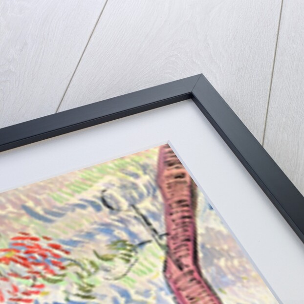 The Garden of St. Paul's Hospital, St. Remy, October 1889 by Vincent van Gogh