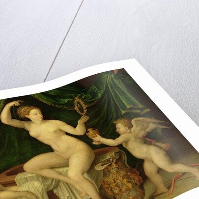 Venus at her Toilet by Fontainebleau School