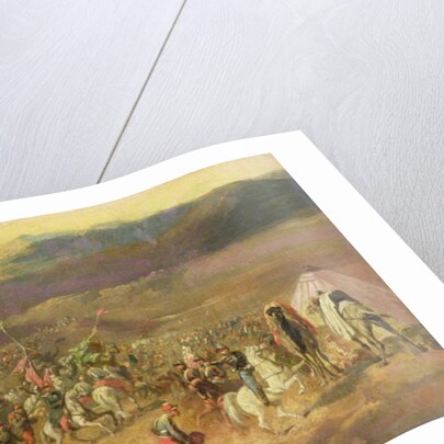 The Capture of the Retinue of Abd-el-Kader or, The Battle of Isly on August 14th, 1844, 1844-63 by Emile Jean Horace Vernet