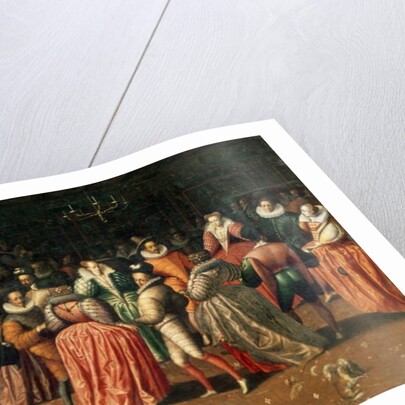 Ball at the Court of King Henri III of France, or Ball of the Duke of Alencon, 2nd half of the 16th century by French School