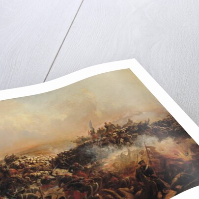 The Battle of Sebastopol, central section of triptych, after 1855 by Jean Charles Langlois