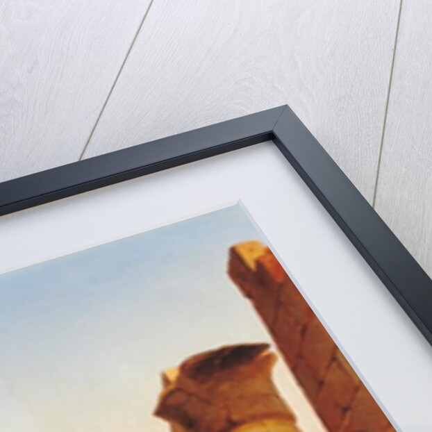 The Great Temple of Amun at Karnak by Jean Charles Langlois