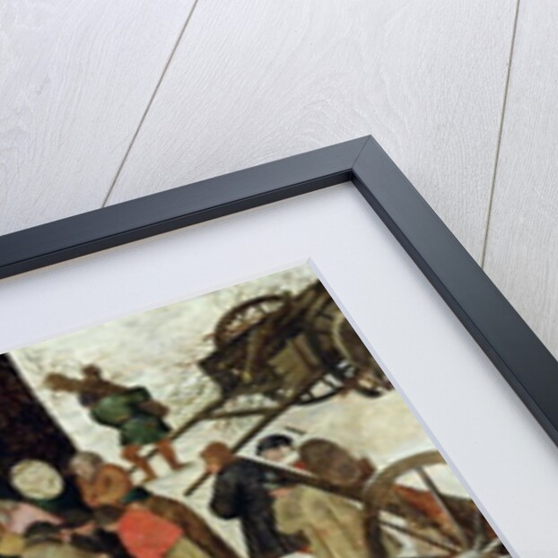 The Payment of the Tithe, or The Census at Bethlehem, detail, after 1566 by Pieter the Younger Brueghel