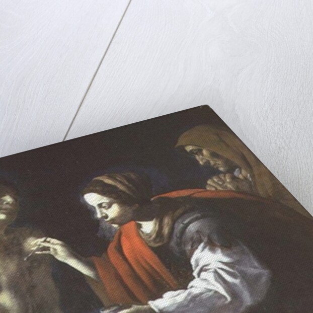 St. Sebastian Nursed by St. Irene by Giovanni-Battista Caracciolo