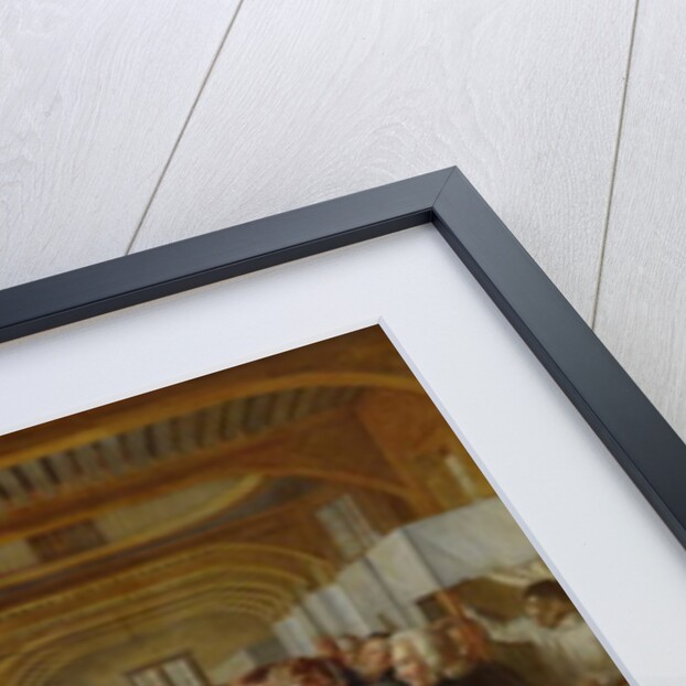 Napoleon visiting the Infirmary of Invalides on 11th February 1808, 1809 by Alexandre Veron Bellecourt